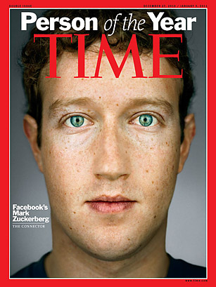 Time Magazine Cover, Mark Zukerberg