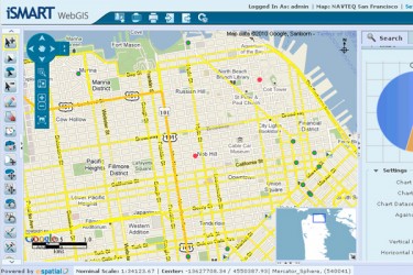 iSMART webGIS screenshot