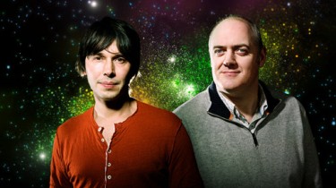 Prosessor Brian Cox and Dara O'Briain who will host Stargazing LIVE