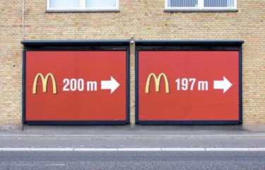 McDonalds billboard ad