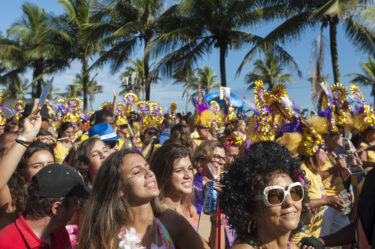 Carnival celebrations in Rio de Janeiro.